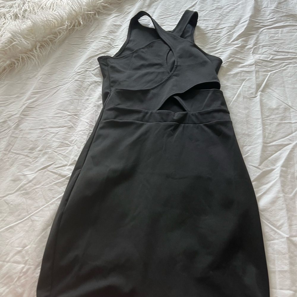 Sexy Black Cut-Out Dress